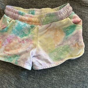 Cat & Jack Pastel Tie-Dye Kids Shorts